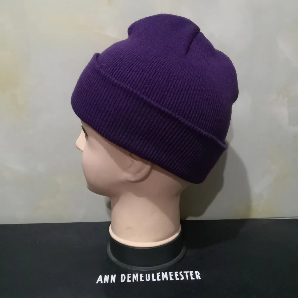 Winter Hats Unisex Beanies Knitted Solid Hat Beanie Caps Warmer Bonnet Casual Cap