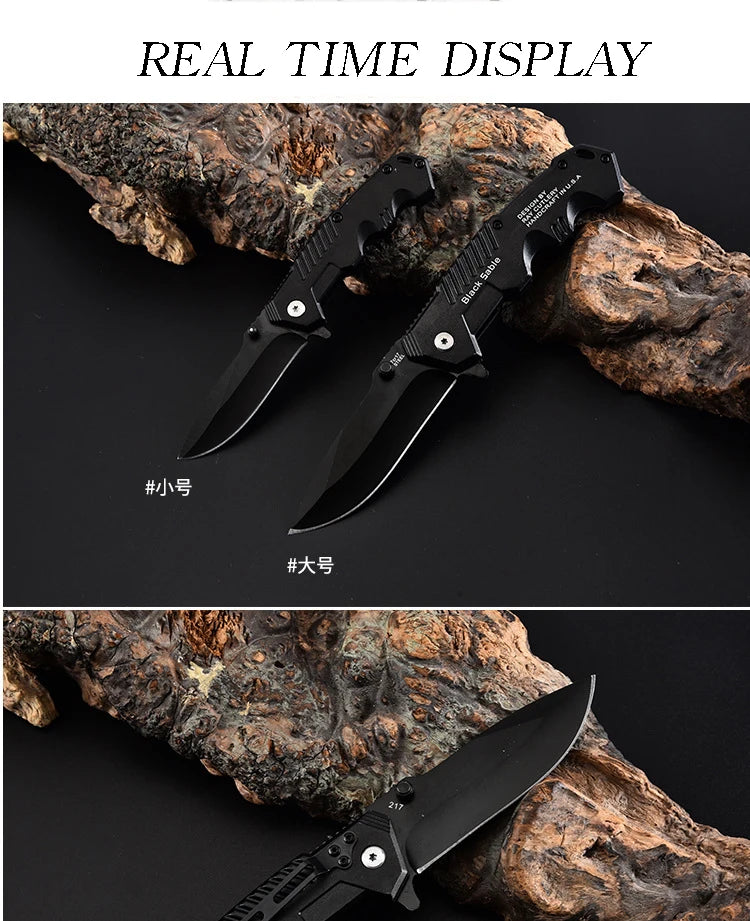 Factory direct sales of high hardness mini folding knives for camping and outdoor use. Portable multi-functional survival and se