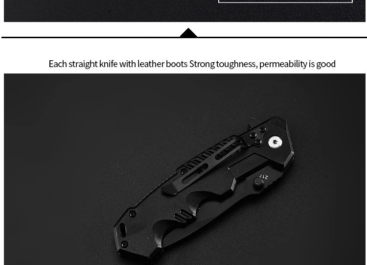 Factory direct sales of high hardness mini folding knives for camping and outdoor use. Portable multi-functional survival and se