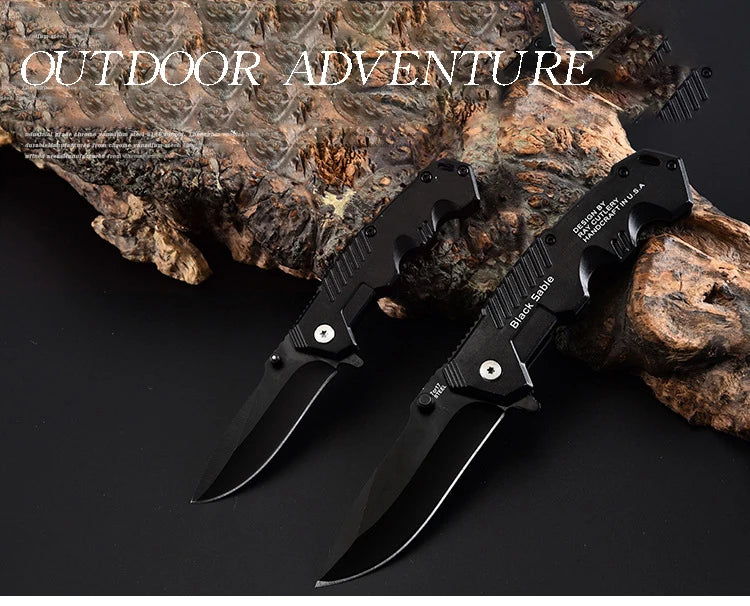 Factory direct sales of high hardness mini folding knives for camping and outdoor use. Portable multi-functional survival and se